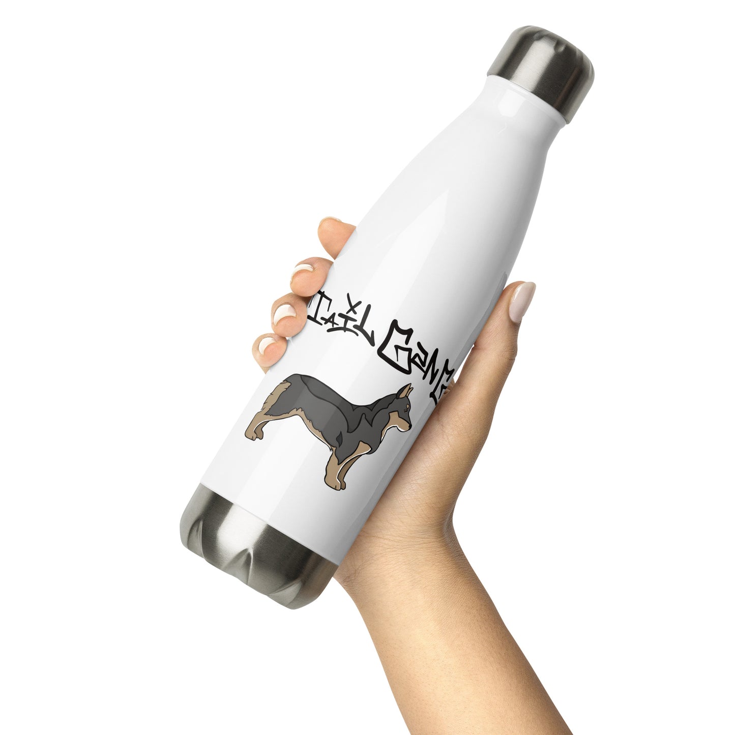 Swedish Vallhund NTG Stainless steel water bottle