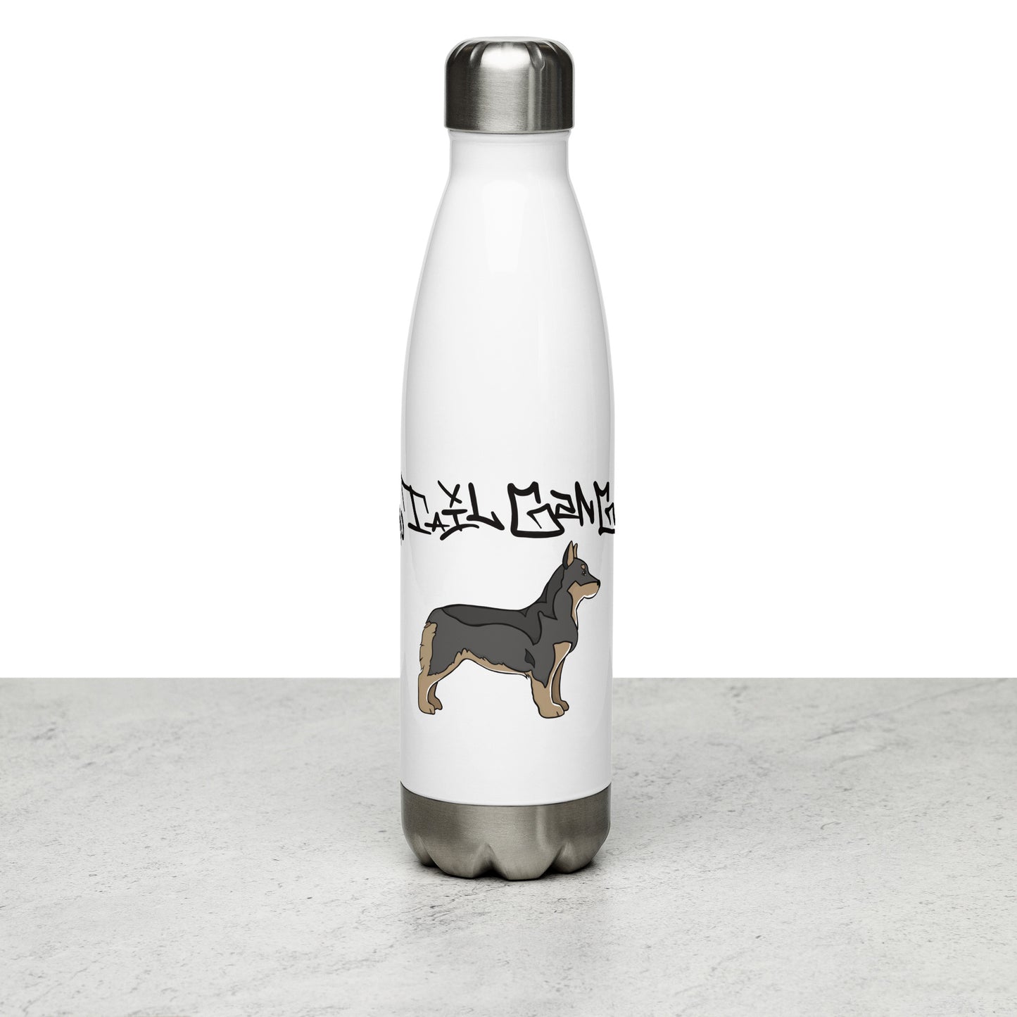 Swedish Vallhund NTG Stainless steel water bottle