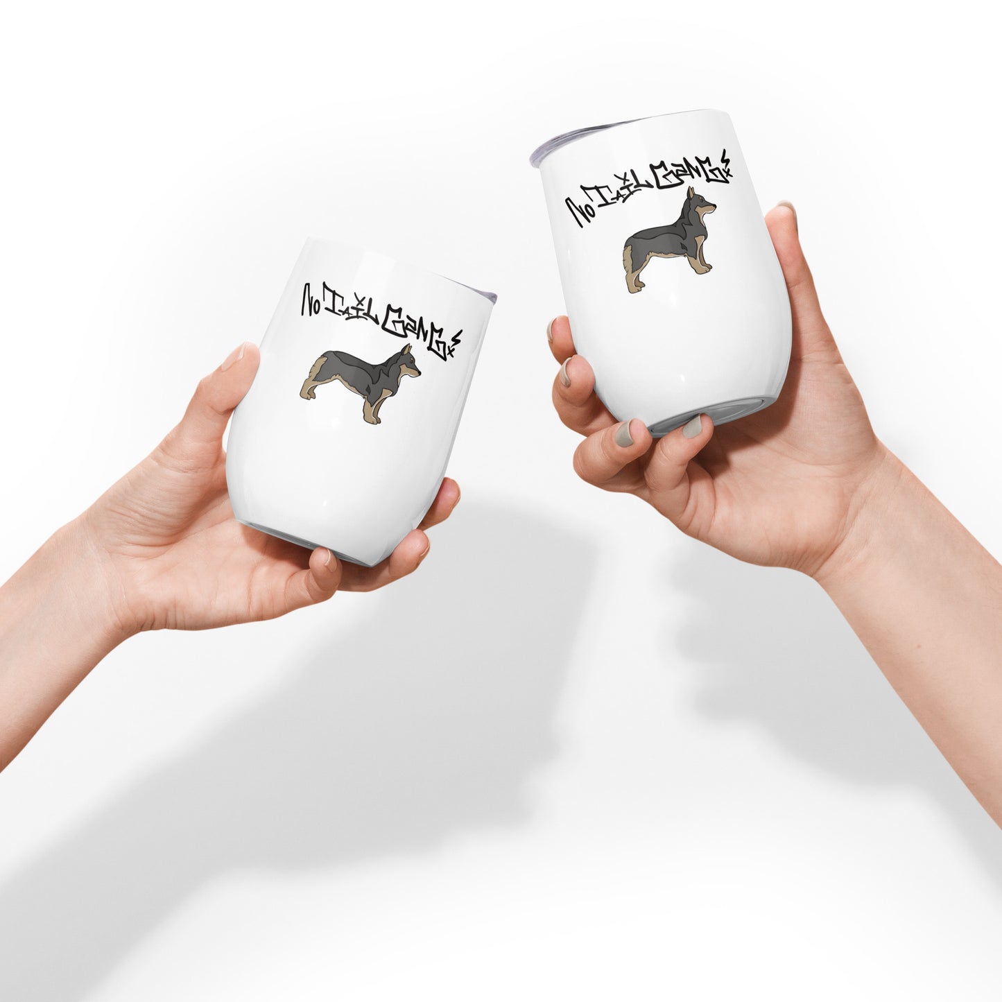 Swedish Vallhund NTG Wine tumbler